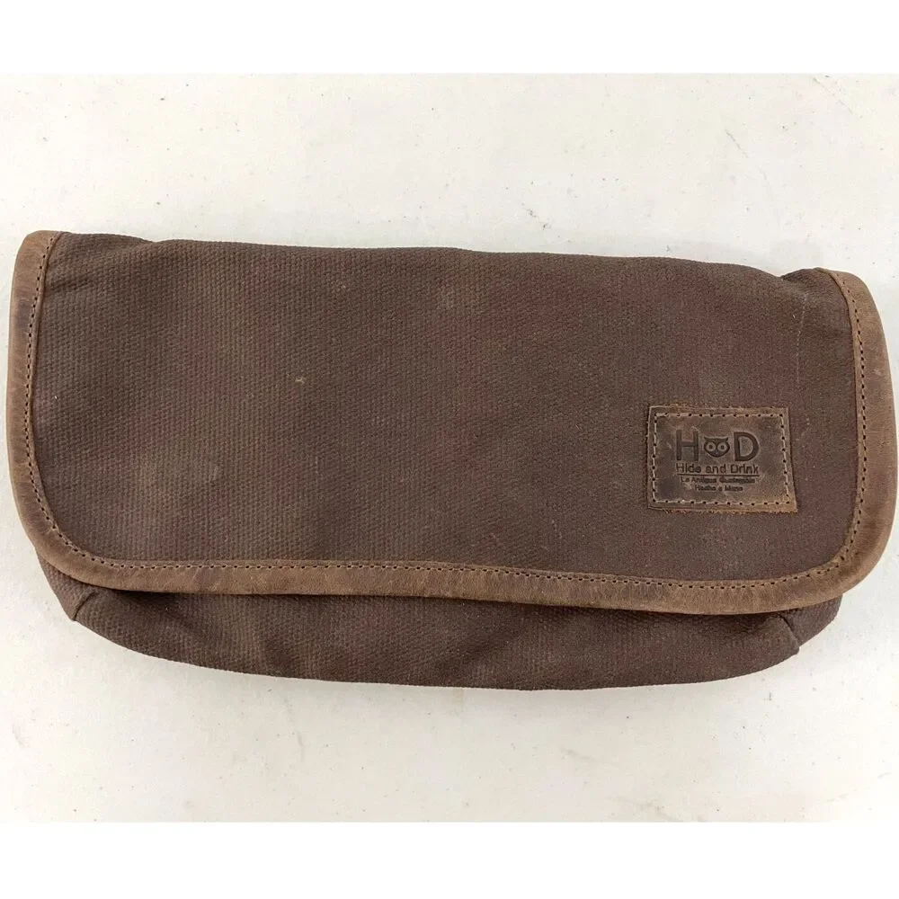 Hide And Drink Leather Clutch Bag